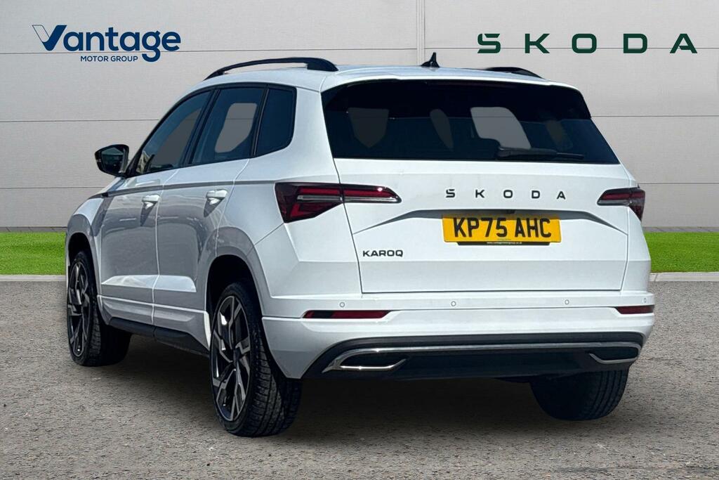 Skoda Karoq 1.5 Tsi Sportline Edition Dsg KP75AHC White #5