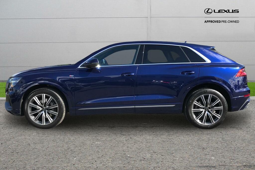 Audi Q8 3.0 Tfsi V6 55 S Line Tiptronic Quattro Euro 6 S Blue #3
