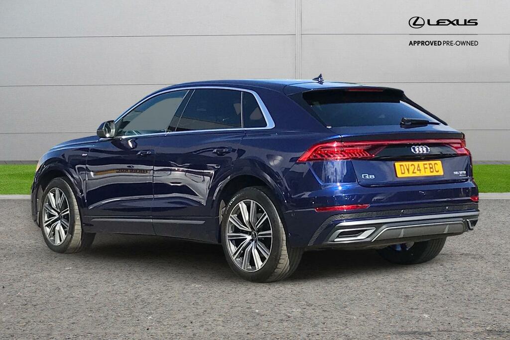 Audi Q8 3.0 Tfsi V6 55 S Line Tiptronic Quattro Euro 6 S Blue #2
