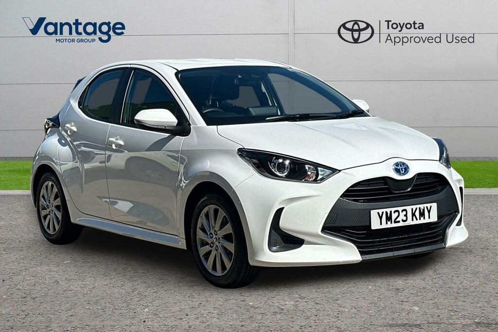 Toyota Yaris 1.5 Vvt-h Icon E-cvt Euro 6 Ss White
