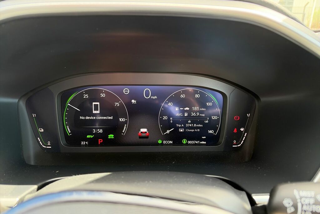 Honda Cr-V 2.0 H I-mmd Advance Ecvt 4Wd Euro 6 Ss Red #20