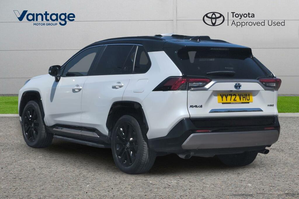 Toyota Rav 4 2.5 Vvt-h Dynamic Cvt Euro 6 Ss YY72VHU White #4