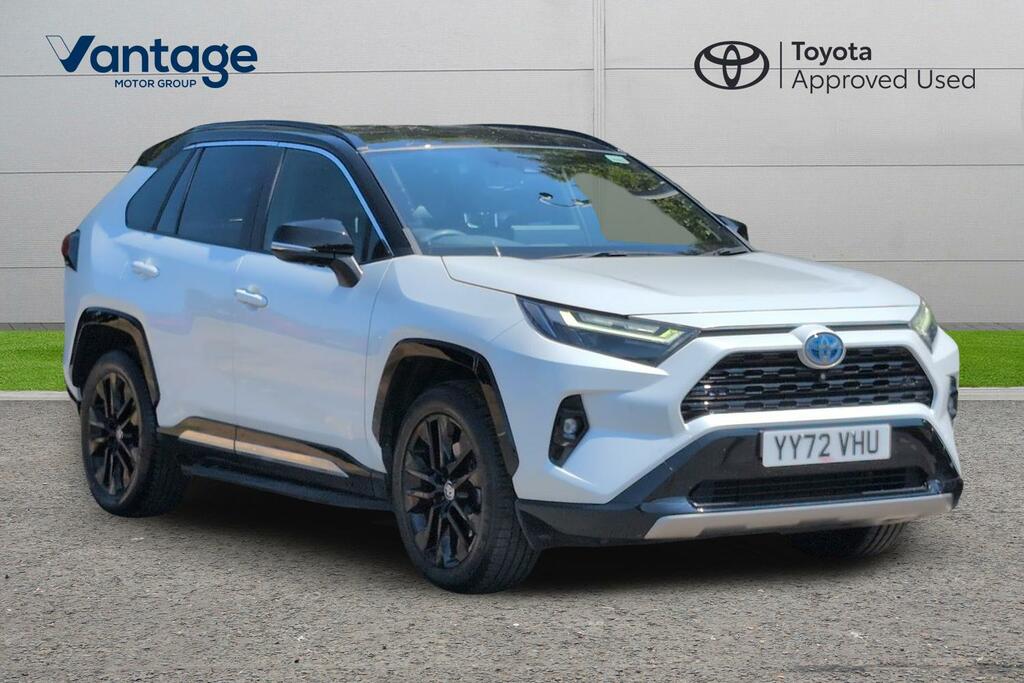 Toyota Rav 4 2.5 Vvt-h Dynamic Cvt Euro 6 Ss White