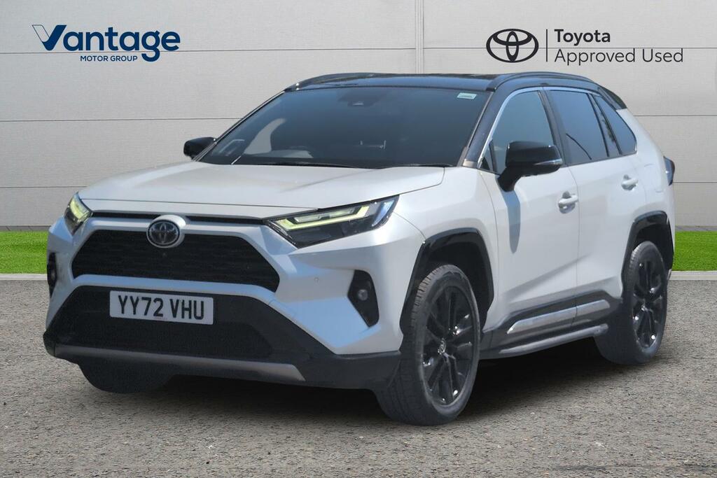 Toyota Rav 4 2.5 Vvt-h Dynamic Cvt Euro 6 Ss YY72VHU White #3