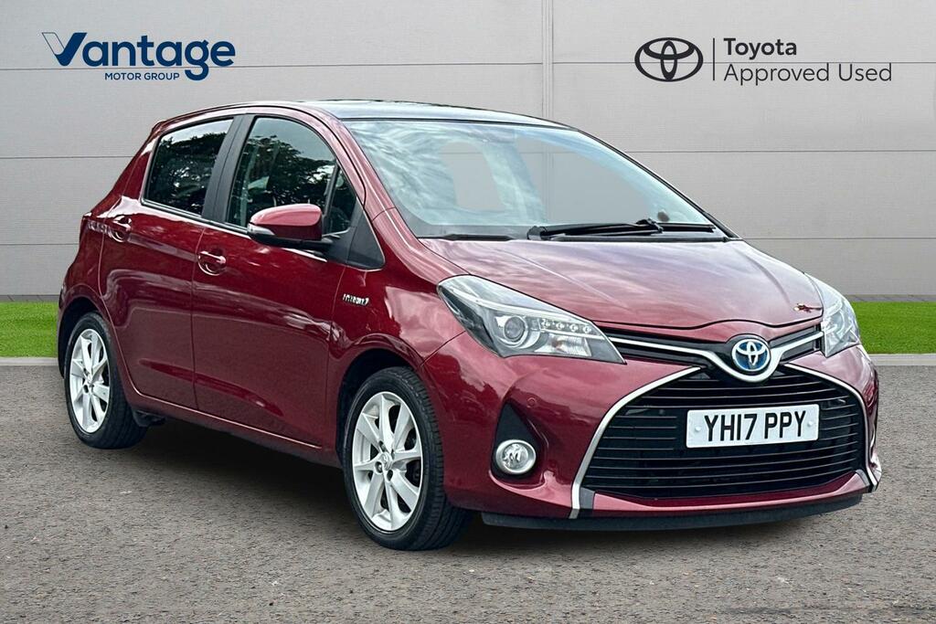 Toyota Yaris 1.5 Vvt-h Excel E-cvt Euro 6 Ss 15In Alloy Red