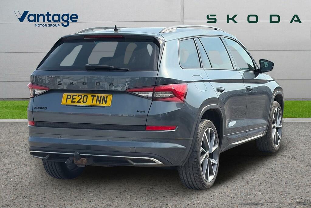 Skoda Kodiaq 2.0 Tdi Sport Line 4X4 Dsg 7 Seat PE20TNN Grey #3