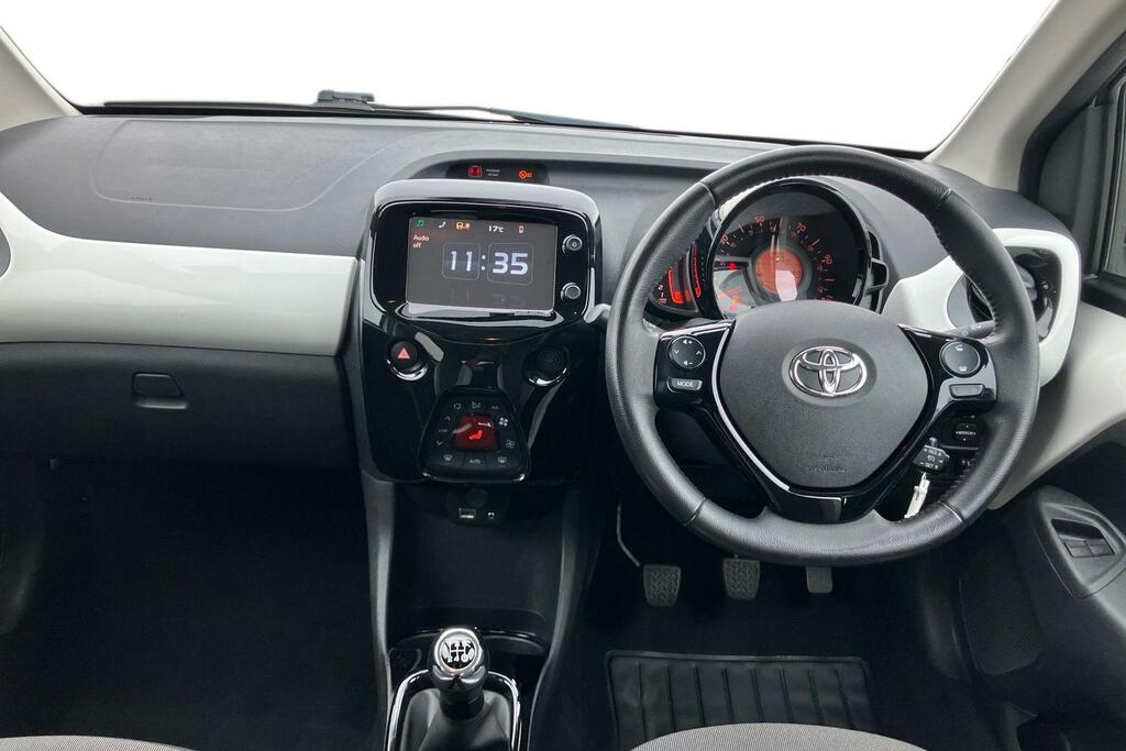 Toyota Aygo 1.0 Vvt-i X-press Euro 6 White #6