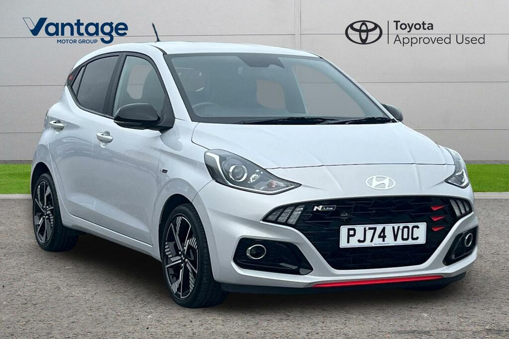 Hyundai I10 1.0 Premium Hatchback Euro 6 S Grey #1