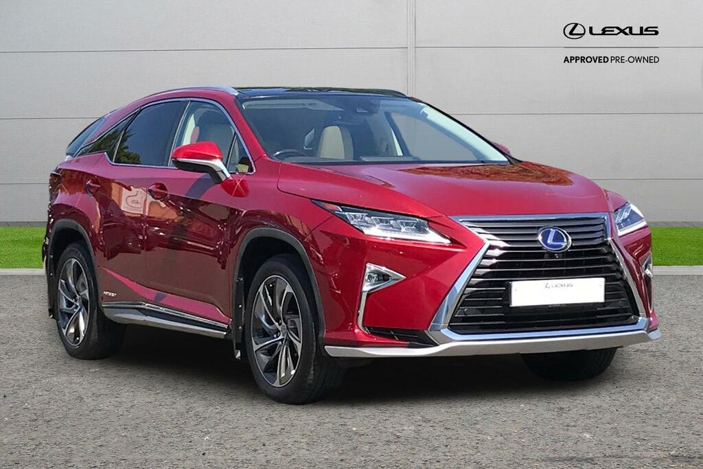 Lexus RX 3.5 450H V6 Premier Cvt 4Wd Euro 6 Ss Red