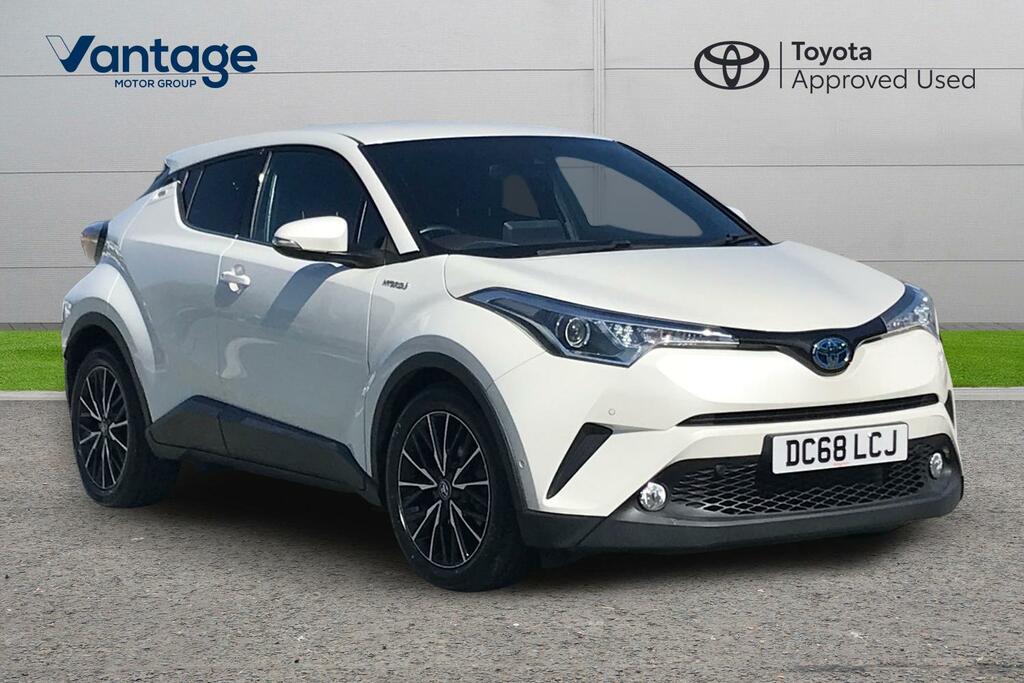 Toyota C-Hr 1.8 Vvt-h Excel Cvt Euro 6 Ss White