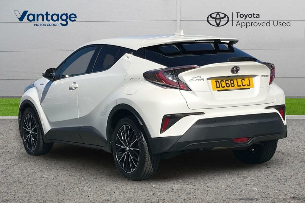Toyota C-Hr 1.8 Vvt-h Excel Cvt Euro 6 Ss White #4