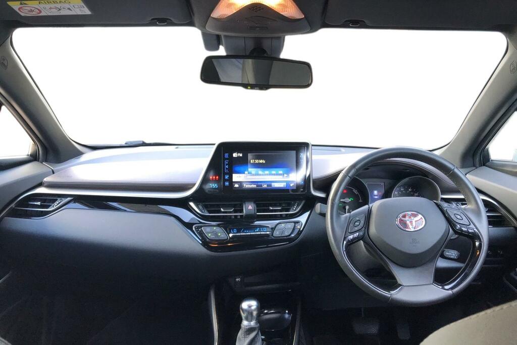 Toyota C-Hr 1.8 Vvt-h Excel Cvt Euro 6 Ss White #6