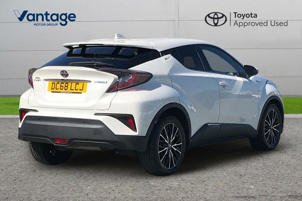 Toyota C-Hr 1.8 Vvt-h Excel Cvt Euro 6 Ss White #2