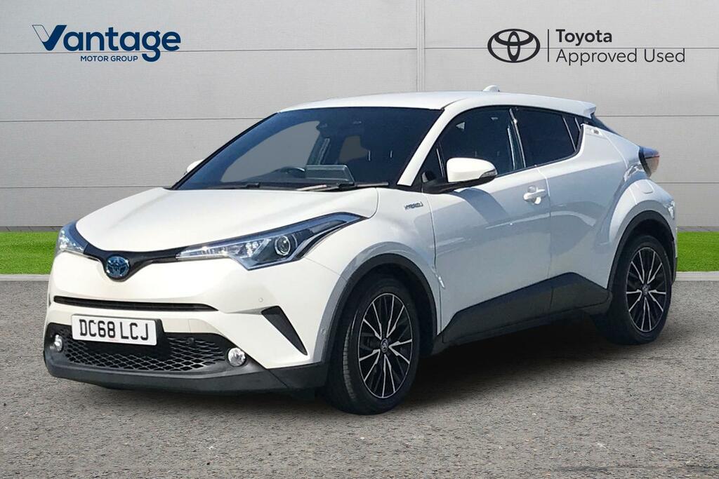 Toyota C-Hr 1.8 Vvt-h Excel Cvt Euro 6 Ss White #3