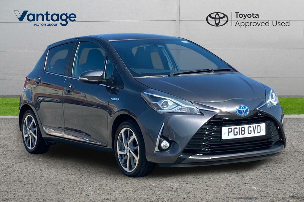Toyota Yaris 1.5 Vvt-h Excel E-cvt Euro 6 Ss 15In Alloy Grey