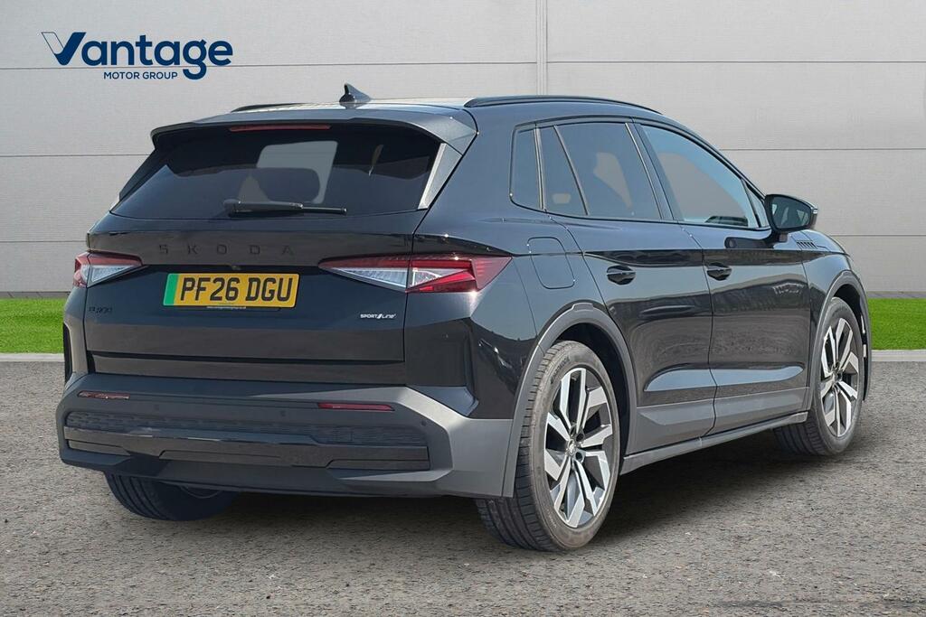 Skoda Elroq 210Kw 85 Sportline 82Kwh Black #3