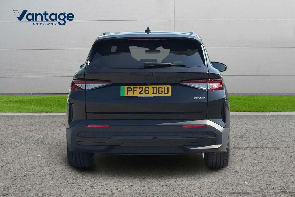Skoda Elroq 210Kw 85 Sportline 82Kwh Black #4