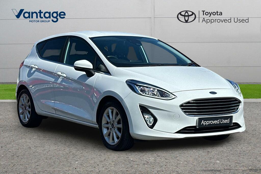 Ford Fiesta 1.0T Ecoboost Titanium Euro 6 Ss White
