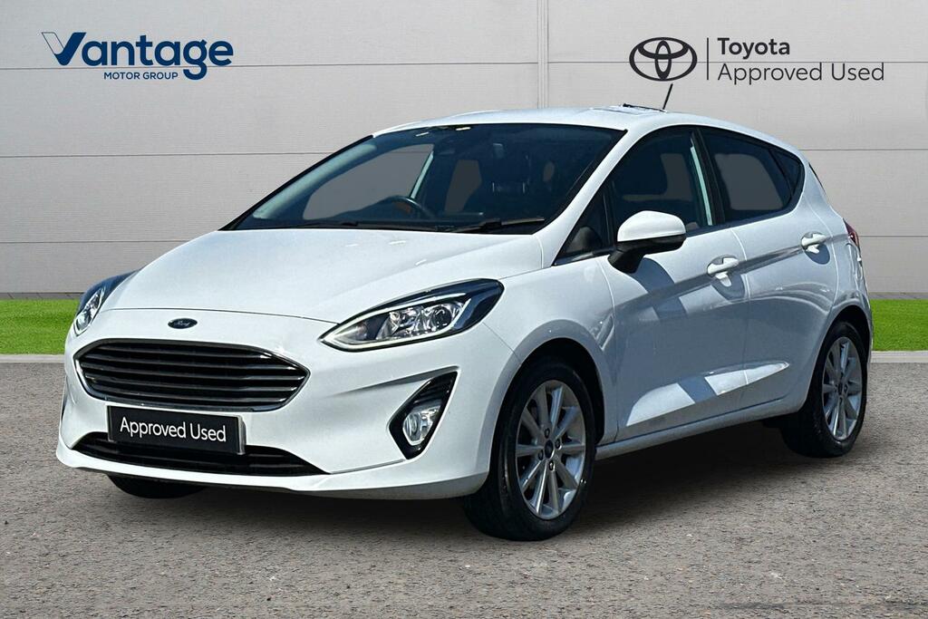Ford Fiesta 1.0T Ecoboost Titanium Euro 6 Ss White #3