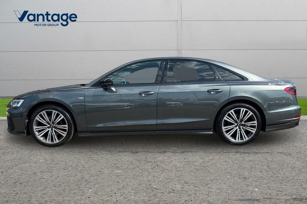 Audi A8 3.0 Tdi V6 50 Black Edition Saloon Tipt Grey #6