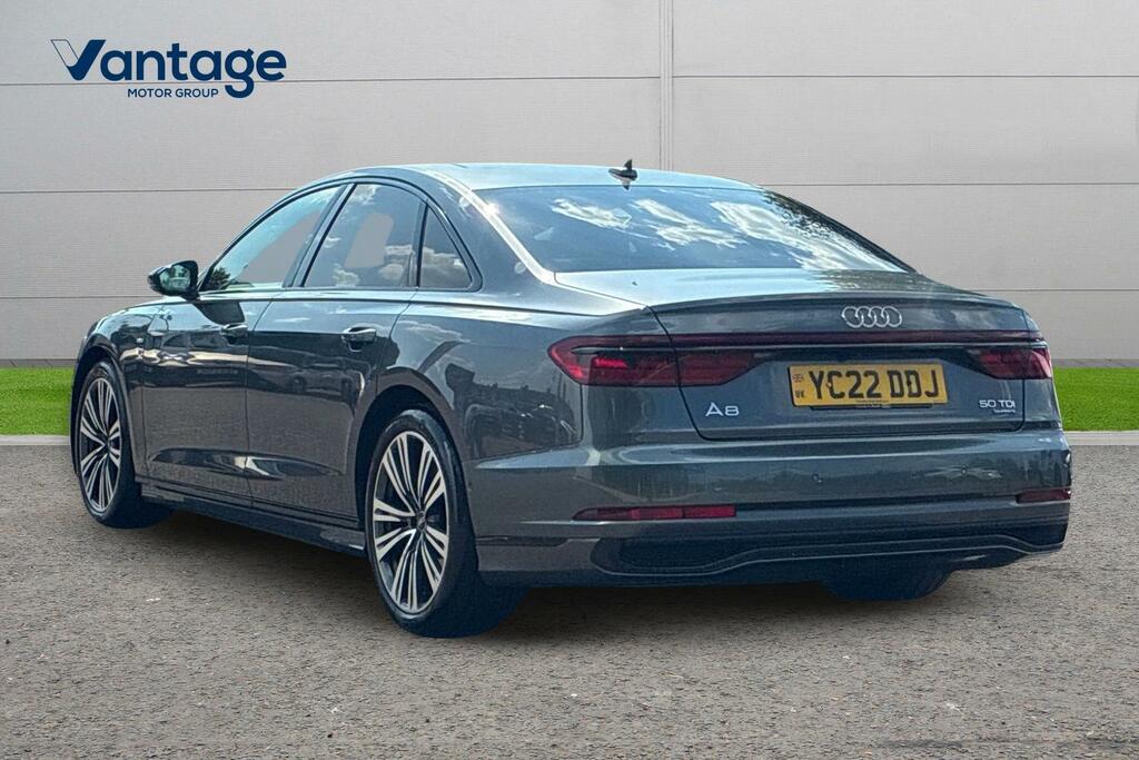 Audi A8 3.0 Tdi V6 50 Black Edition Saloon Tipt Grey #5