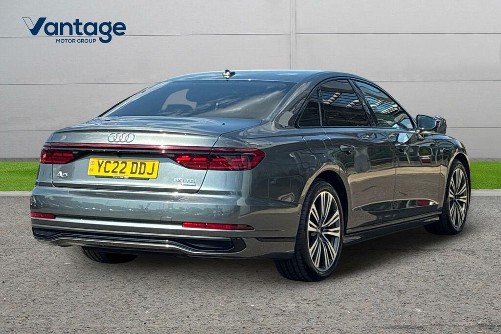 Audi A8 3.0 Tdi V6 50 Black Edition Saloon Tipt Grey #3