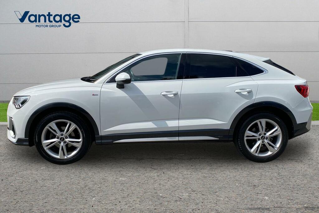 Audi Q3 1.5 Tfsi Cod 35 S Line Sportback S Tron YW23OVB White #6