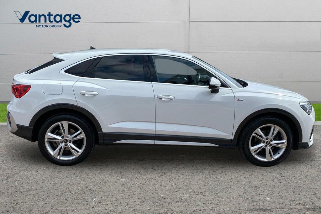 Audi Q3 1.5 Tfsi Cod 35 S Line Sportback S Tron YW23OVB White #2