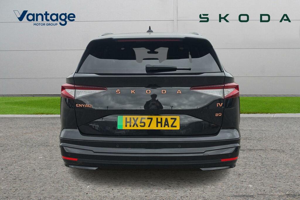 Skoda ENYAQ 150Kw 80 Founders Edition 82Kwh YY71BZK Black #4