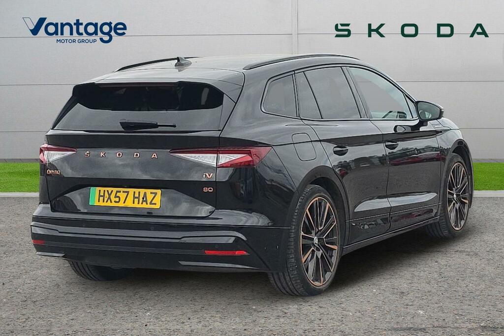 Skoda ENYAQ 150Kw 80 Founders Edition 82Kwh YY71BZK Black #3