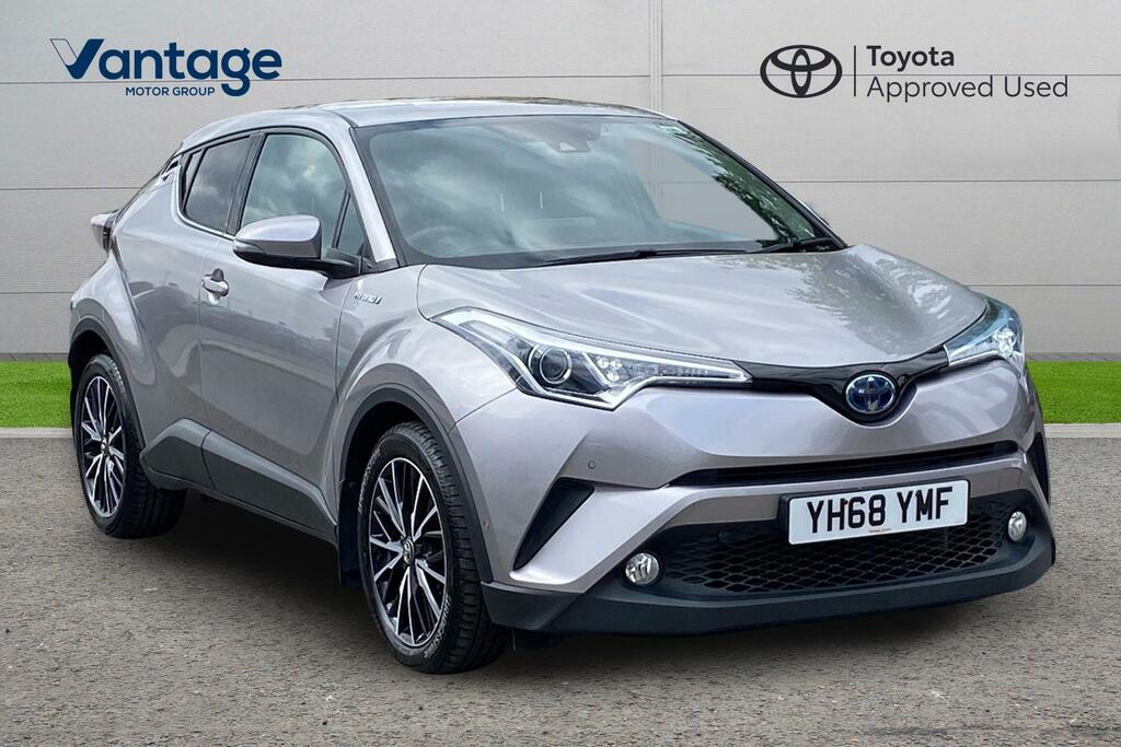 Toyota C-Hr 1.8 Vvt-h Excel Cvt Euro 6 Ss YH68YMF Silver