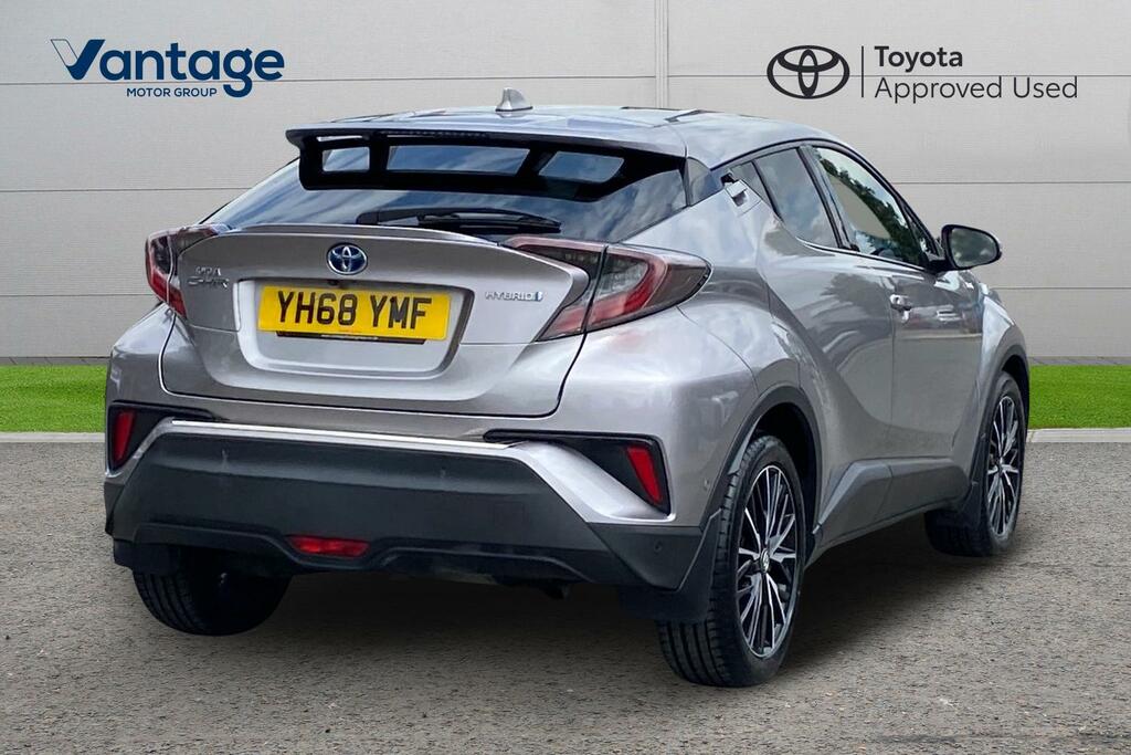 Toyota C-Hr 1.8 Vvt-h Excel Cvt Euro 6 Ss YH68YMF Silver #2