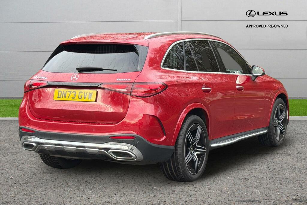 Mercedes-Benz GLC Class 2.0 Glc220dh Mhev Amg Line Premium G-tronic 4Ma DN73GVW Red #3