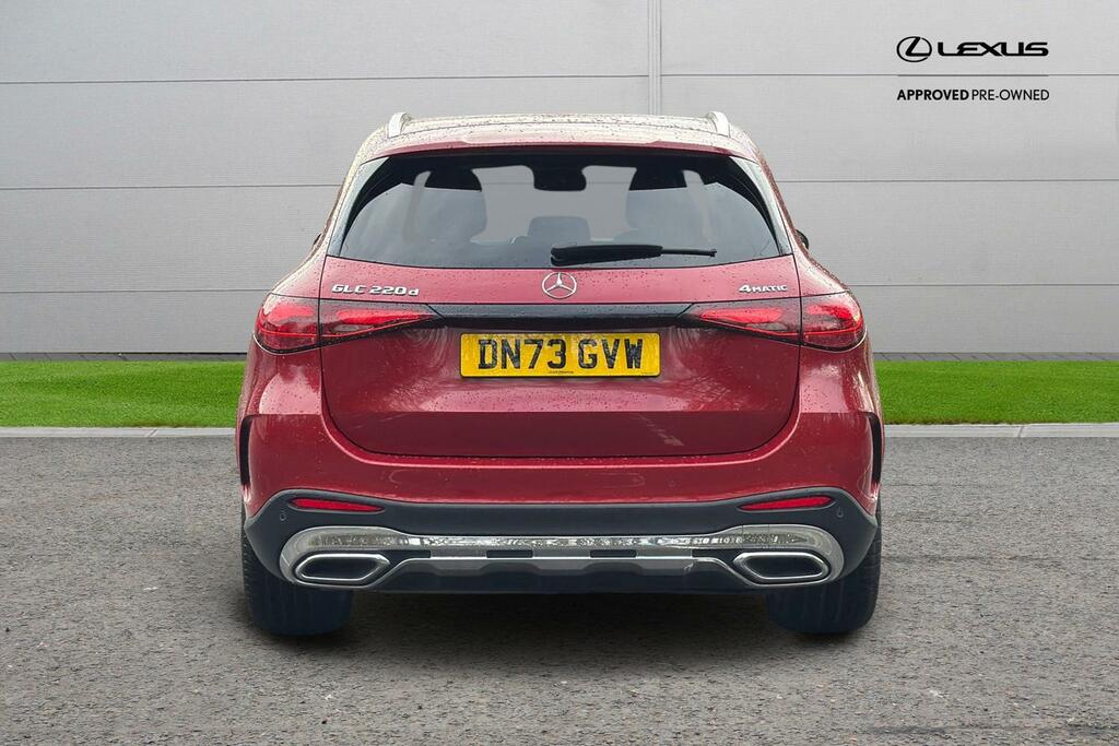 Mercedes-Benz GLC Class 2.0 Glc220dh Mhev Amg Line Premium G-tronic 4Ma DN73GVW Red #4