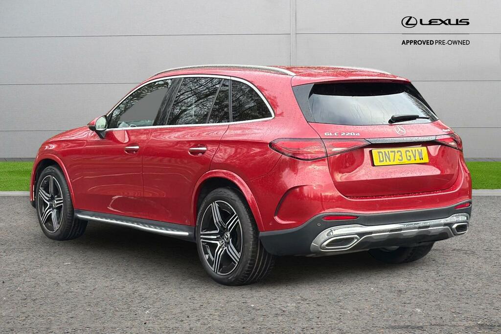 Mercedes-Benz GLC Class 2.0 Glc220dh Mhev Amg Line Premium G-tronic 4Ma DN73GVW Red #5