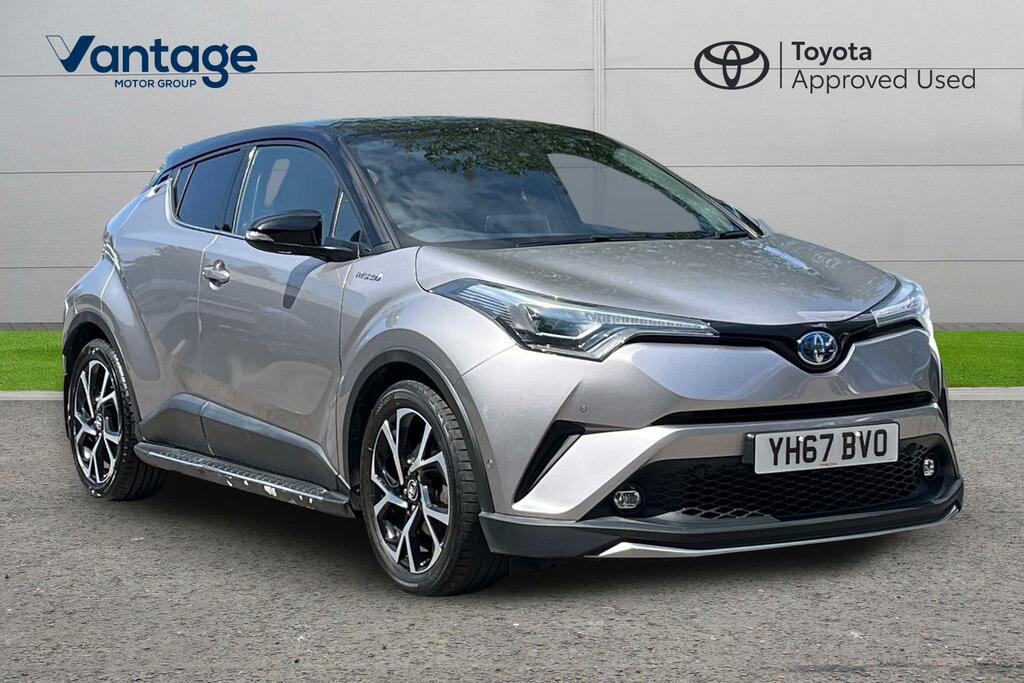 Toyota C-Hr 1.8 Vvt-h Dynamic Cvt Euro 6 Ss Silver