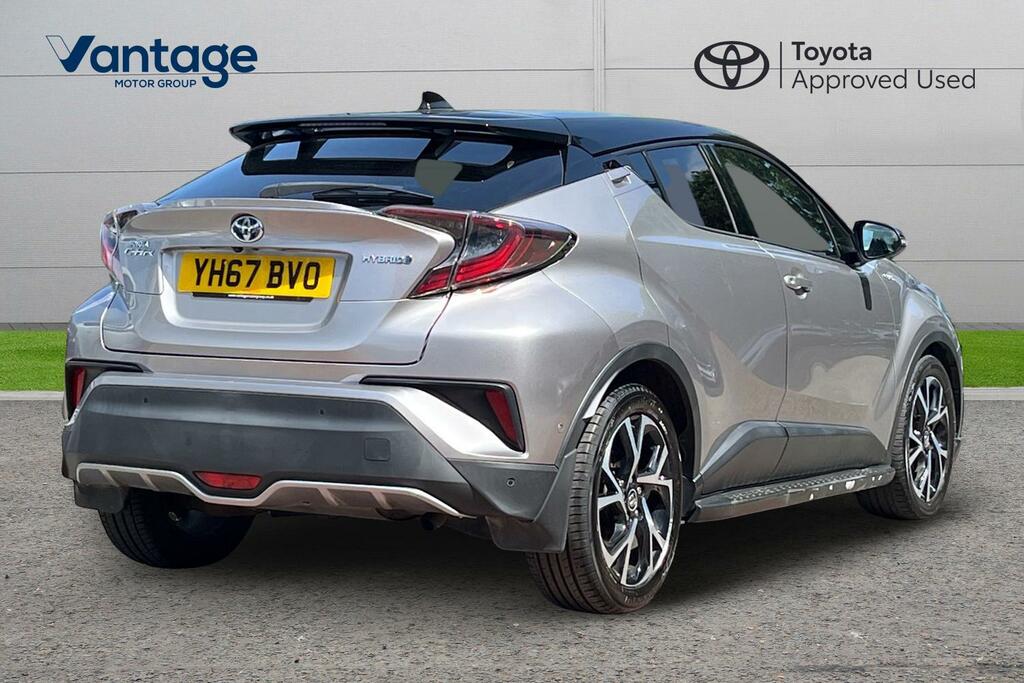 Toyota C-Hr 1.8 Vvt-h Dynamic Cvt Euro 6 Ss Silver #2