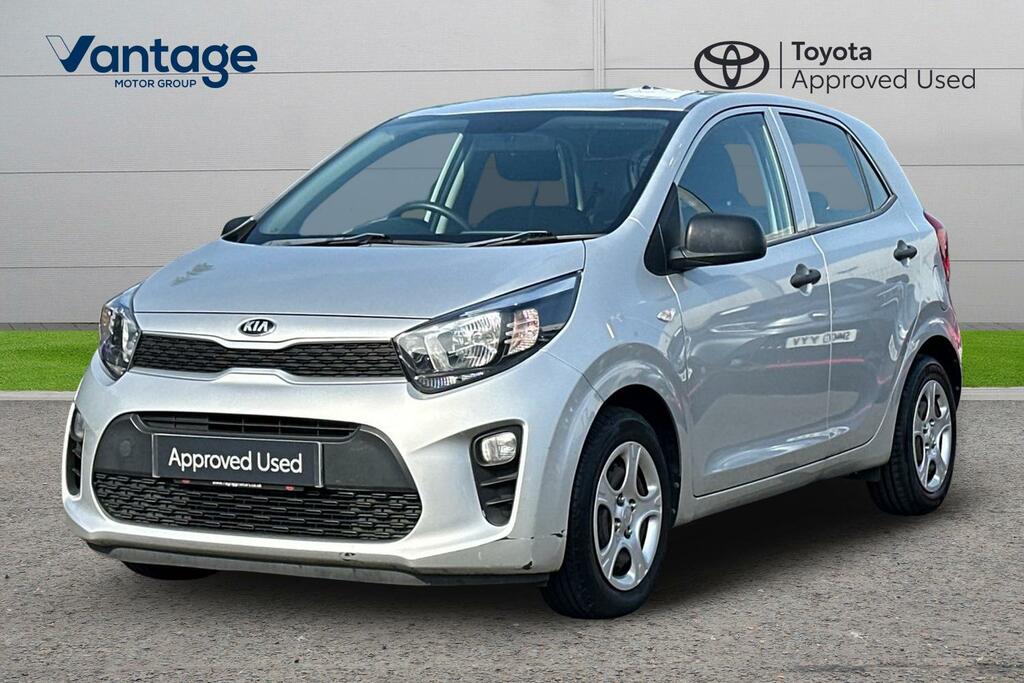 Kia Picanto 1.0 1 Euro 6 PJ18VYD Silver #3