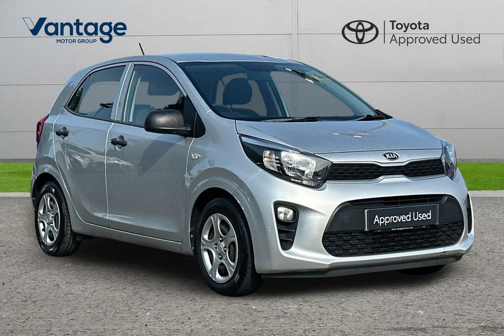 Kia Picanto 1.0 1 Euro 6 PJ18VYD Silver