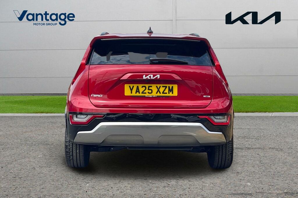 Kia Niro 1.6H Gdi 4 Dct Euro 6 Ss YA25XZM Red #4