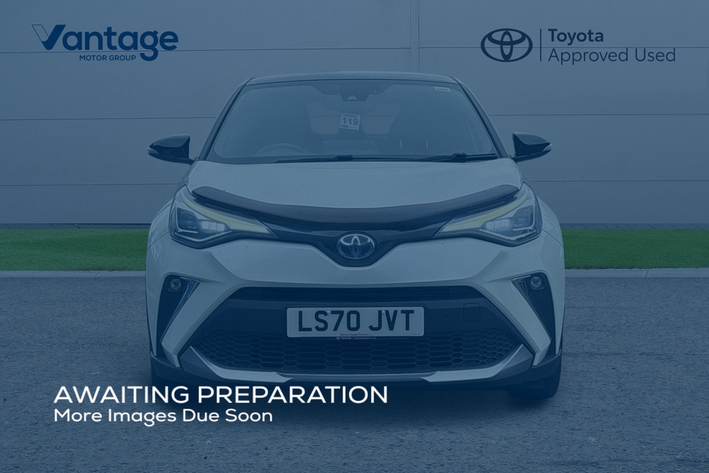 Toyota C-Hr 2.0 Vvt-h Dynamic Cvt Euro 6 Ss White