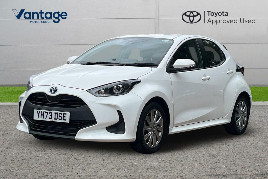 Toyota Yaris 1.5 Vvt-h Icon Hatchback Hybrid E-cvt E YH73DSE White #3