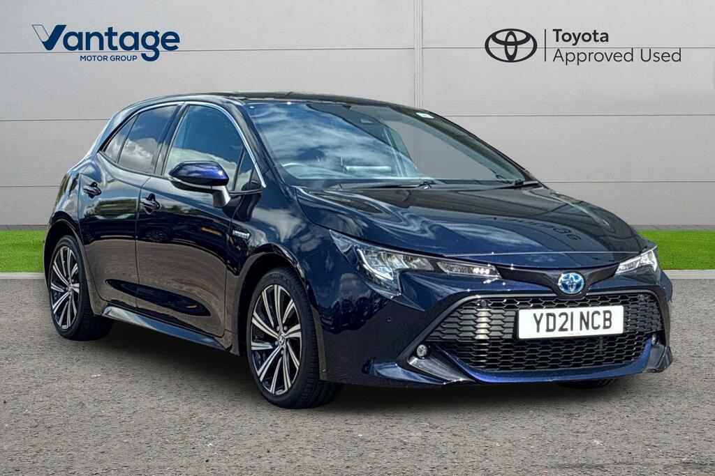Toyota Corolla 1.8 Vvt-h Design Cvt Euro 6 Ss YD21NCB Blue