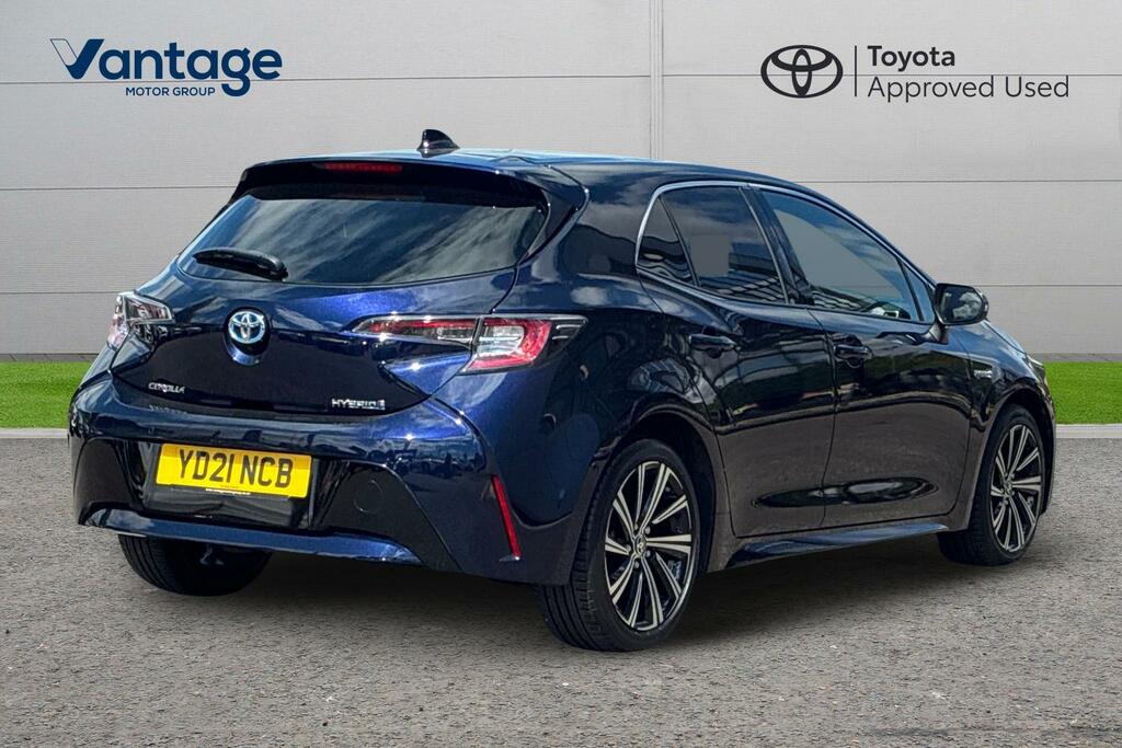 Toyota Corolla 1.8 Vvt-h Design Cvt Euro 6 Ss YD21NCB Blue #2