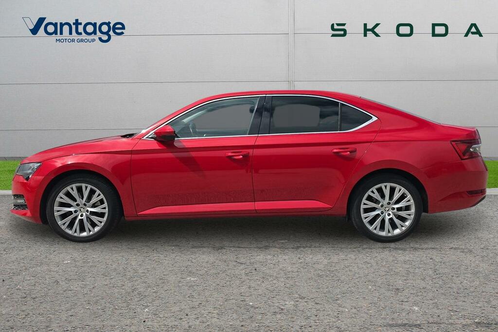 Skoda Superb 2.0 Tdi Cr Se L Dsg Red #6