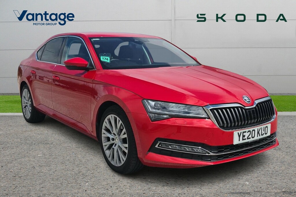 Skoda Superb 2.0 Tdi Cr Se L Dsg Red