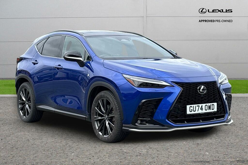 Lexus NX 2.5 450H 18.1Kwh F Sport E-cvt 4Wd Euro 6 Ss 5 Blue