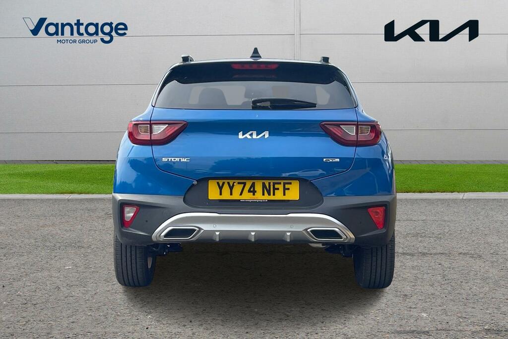 Kia Stonic 1.0 T-gdi Mhev Gt-line S Dct Euro 6 Ss Blue #4