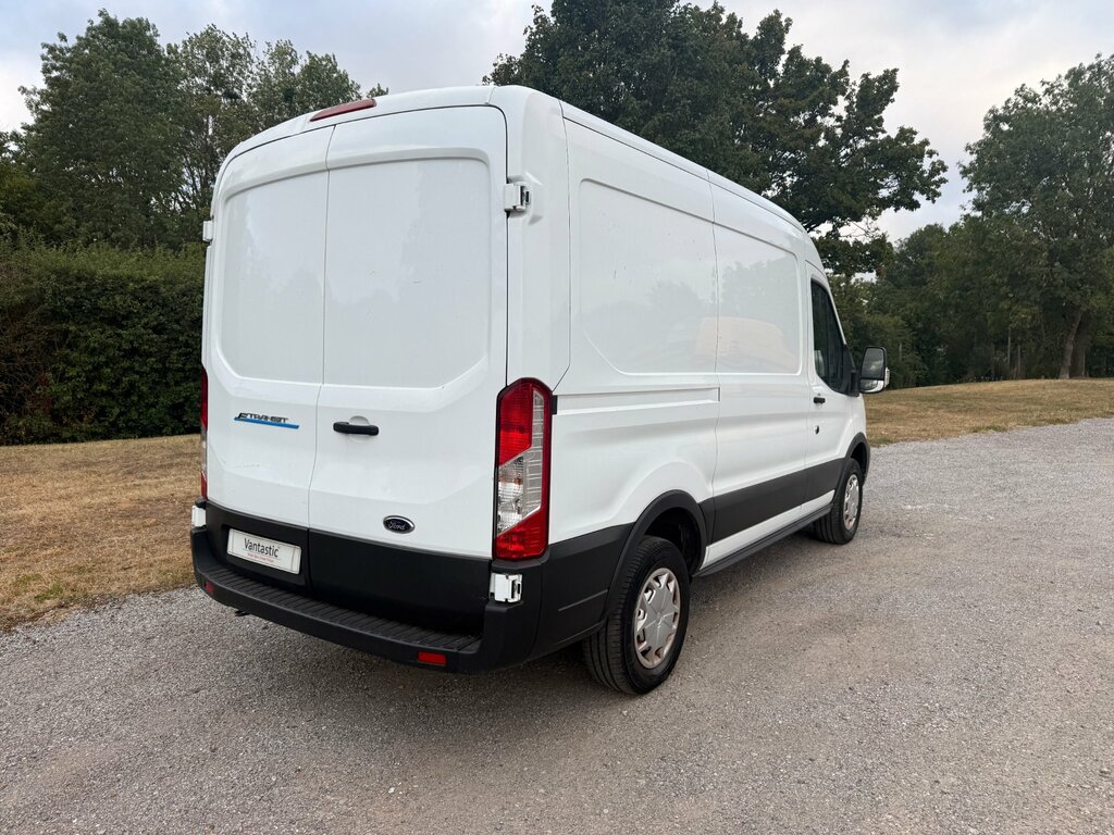Ford Transit Custom 350 68Kwh Leader Panel Van Rwd L White #4