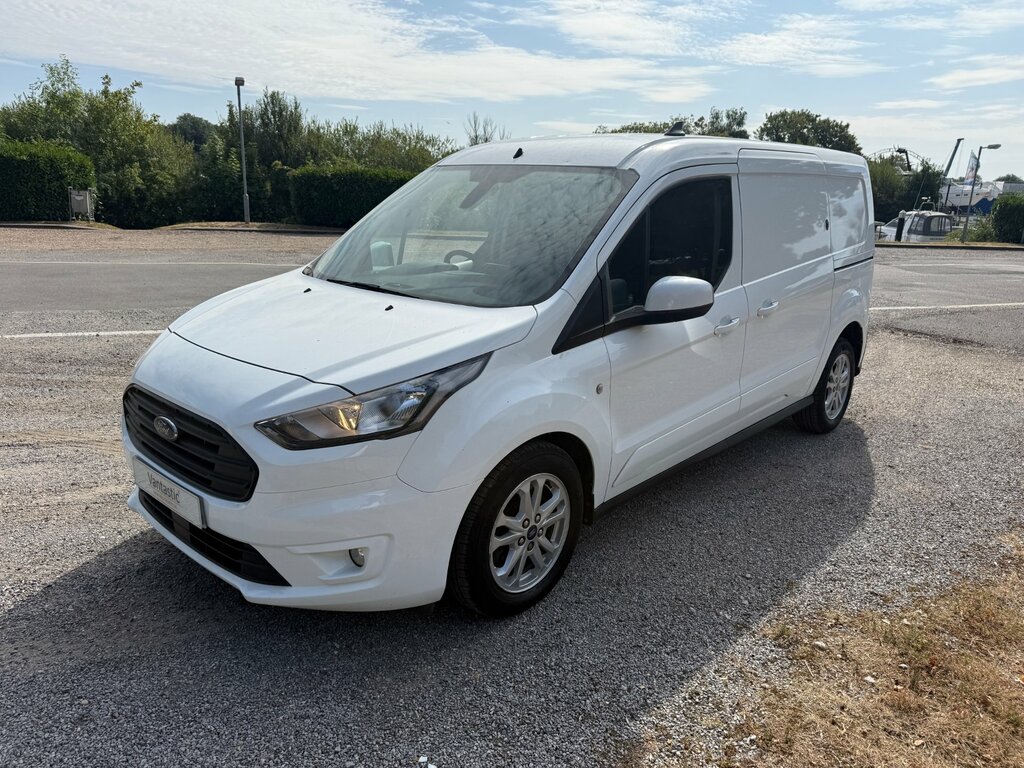 Ford Transit Connect 1.5 250 Ecoblue Limited Panel Van White #2